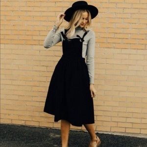 | Black Overall Roolee Dress |